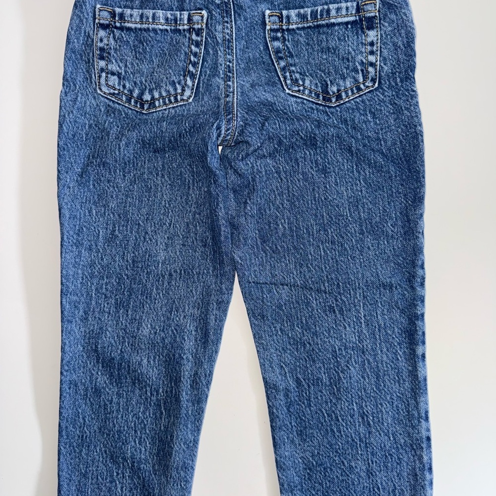 Cat & Jack Boys 4T Blue Elastic-Waist Denim Jeans - Picture 5 of 5